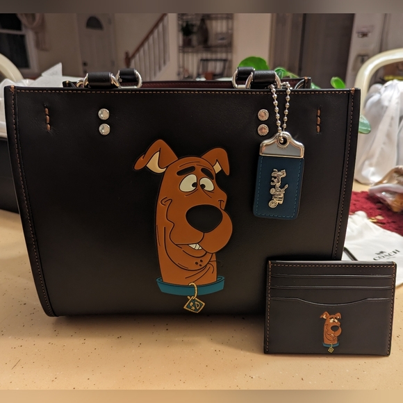 SOLD 🔥NWT Scooby Doo Rogue & Matching Card Case - Picture 1 of 2